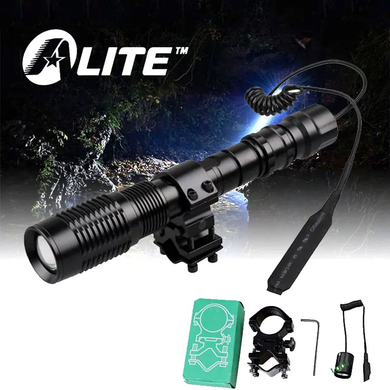 : TMWT 10 Вт 1000 люмен супер яркий зум фонарь XML-T6 большой светодиодный портативный