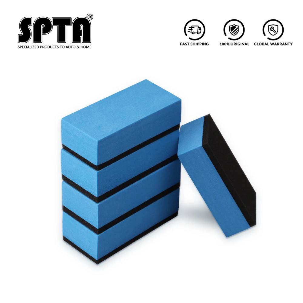 SPTA импортная квадратная губка с кристаллическим покрытием окрашенная