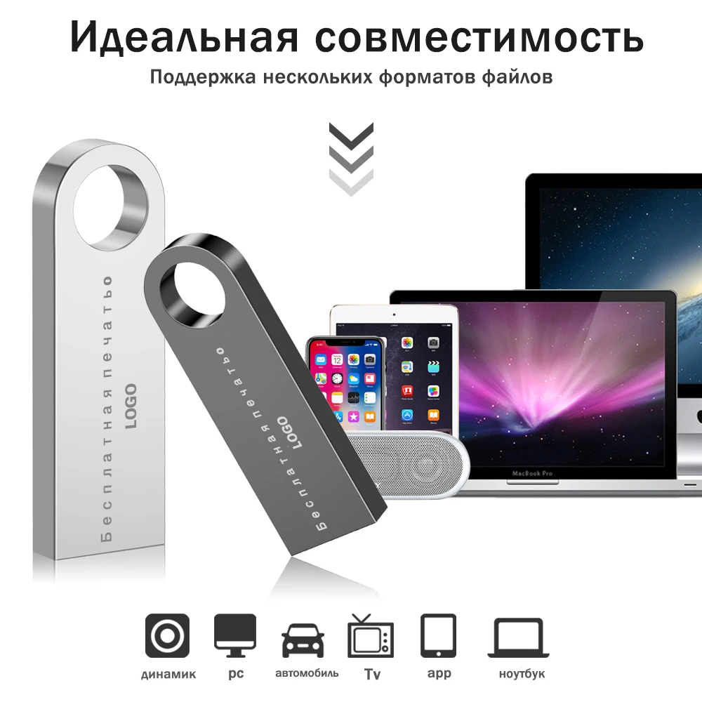 USB флеш-накопитель 32 Гб 128 ГБ 8 ГБ флеш-накопитель 64 ГБ флеш-накопитель 16 Гб водонепроницаемый металлический u-диск 2,0 USB флеш-карта памяти бесплатный логотип на заказ
