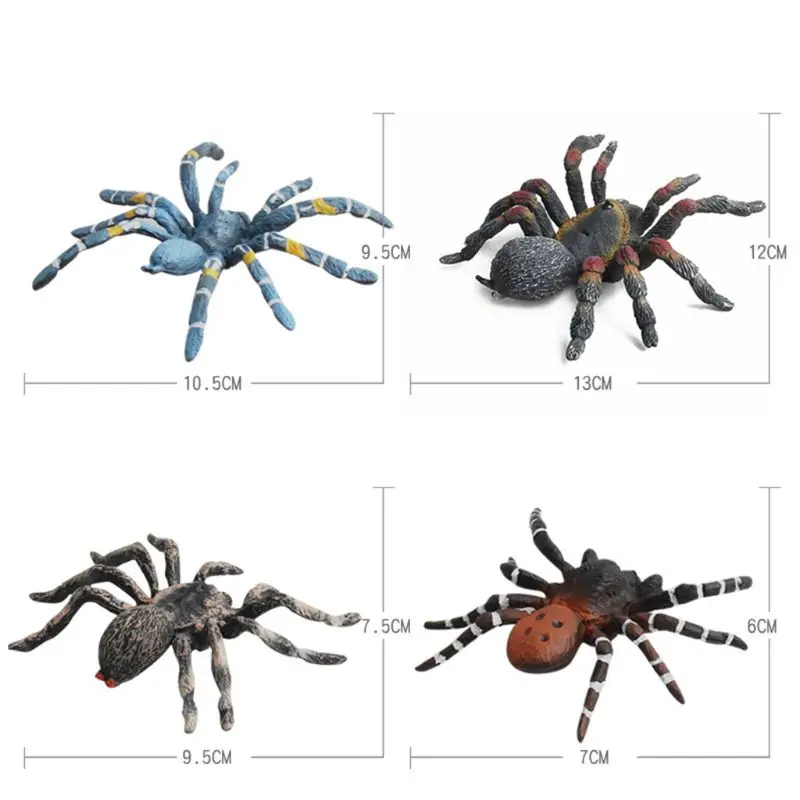 

12Pcs/Lot Insect Models Figurines Kid Cognitive Animal Toys Early Education Toys