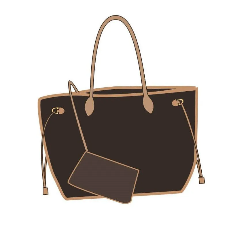 

2021 Hot New Fashion Women Handbags Ladies Designer Composite Bags Lady Clutch Bag Shoulder Tote Female Purse Wallet Big Size