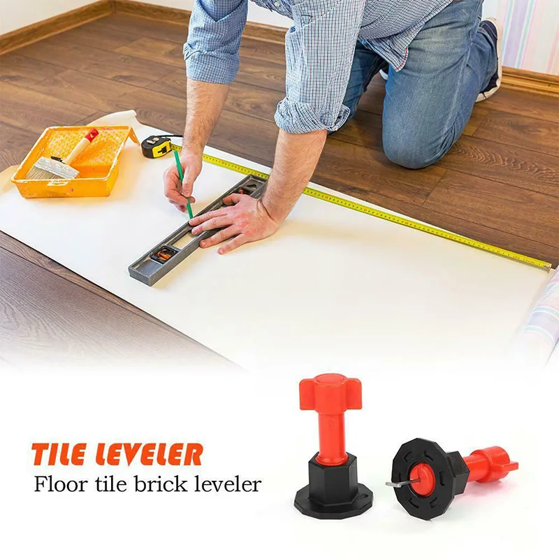 75 Pcs Reusable Anti-Lippage Tile Leveling System Locator Tool Ceramic Floor Wall Leveler Spacers Plier | Инструменты