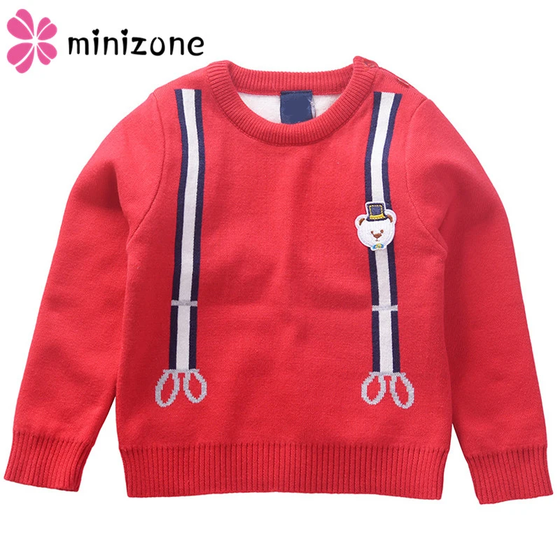 Baby Girl Boy Knit Sweater Colorful Pattern Fall Winter Mohair Pullover Sweaters Casual Child Clothing Kids Knitted knitwear M88 | Детская