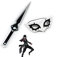 joker protagonist ren amamiya p5 mask and dagger akira kurusu sword cosplay costume props