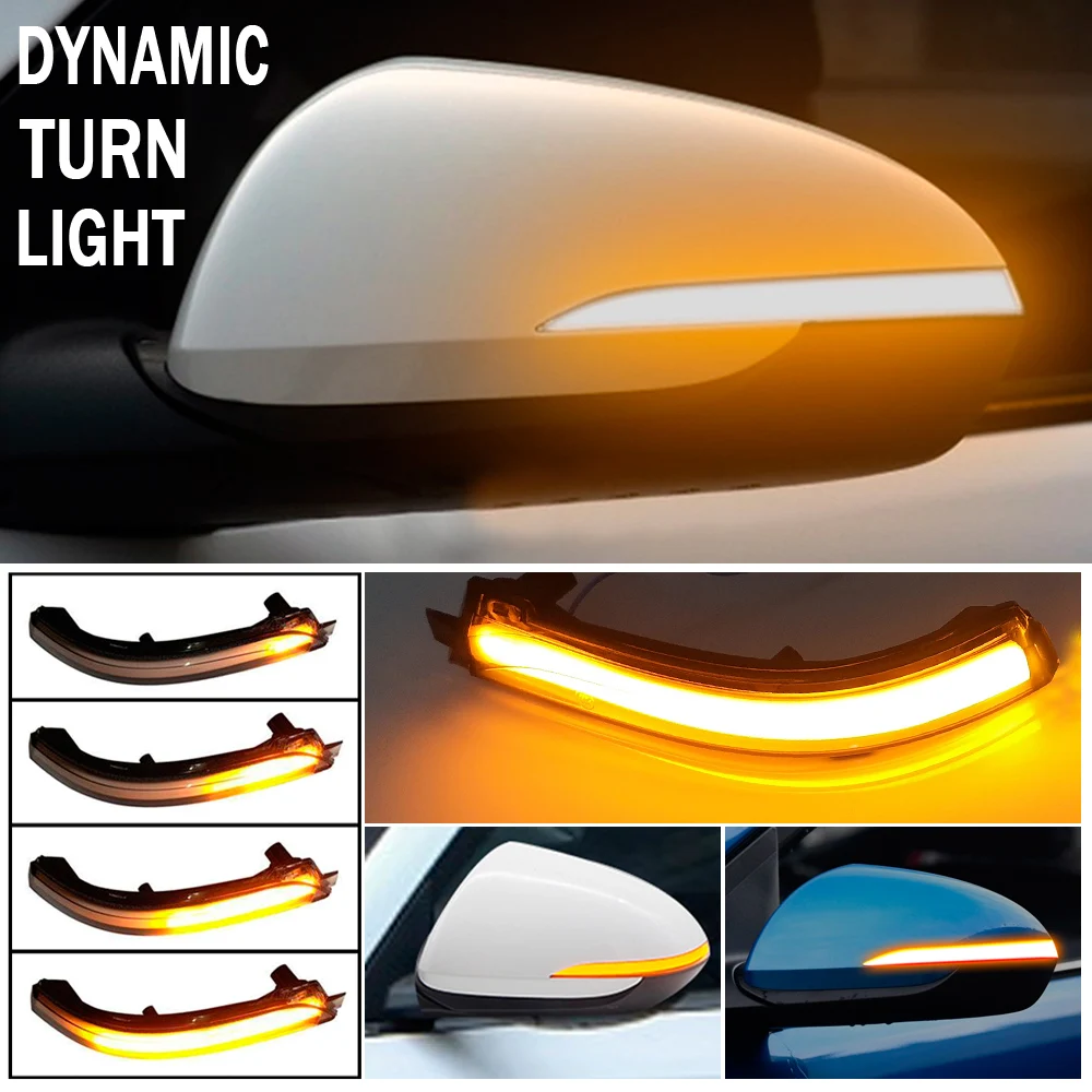 Превосходная крыло светодиодный динамический поворотов зеркало мигалка