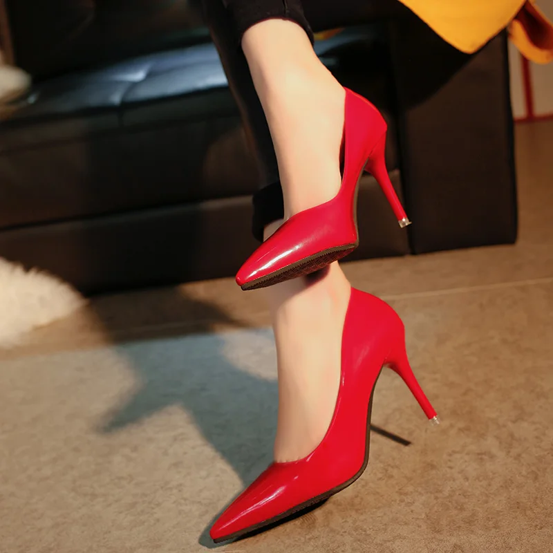 

2019 Fashion Arrival High Heels Shoes Styles Design Pumps Women classics Woman Sexy Shoes women causal shoes Chaussures Femme