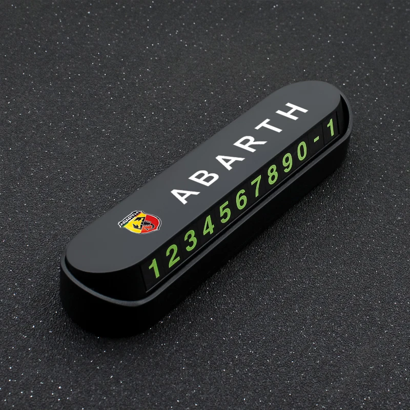 1 шт. автомобильный Стайлинг карточка с телефоном для временной парковки номер