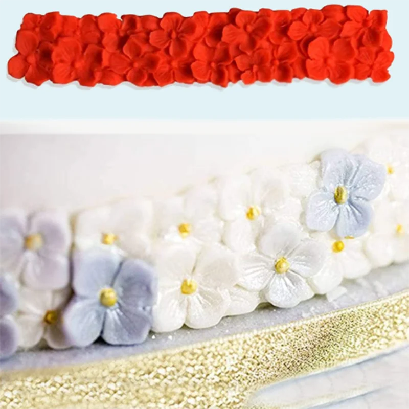 Цветок границы силиконовые формы Глина Дизайнер DIY Керамика из полимерной глины