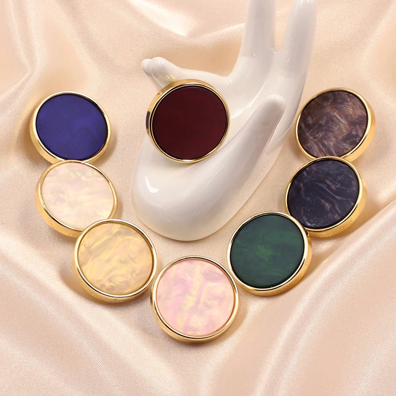 10 шт./лот пуговицы из смолы для рукоделия швейная кнопка одежды аксессуары