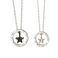 2021 trend charm s925 sterling silver star couple necklace female korean version diamond pendant pendant necklace jewelry