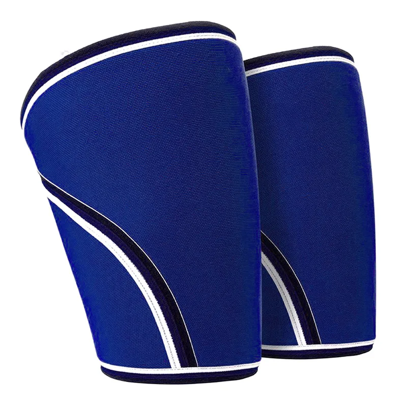 Лучшая горячая Распродажа 1 пара протекторы для колена 7 мм неопреновые рукава