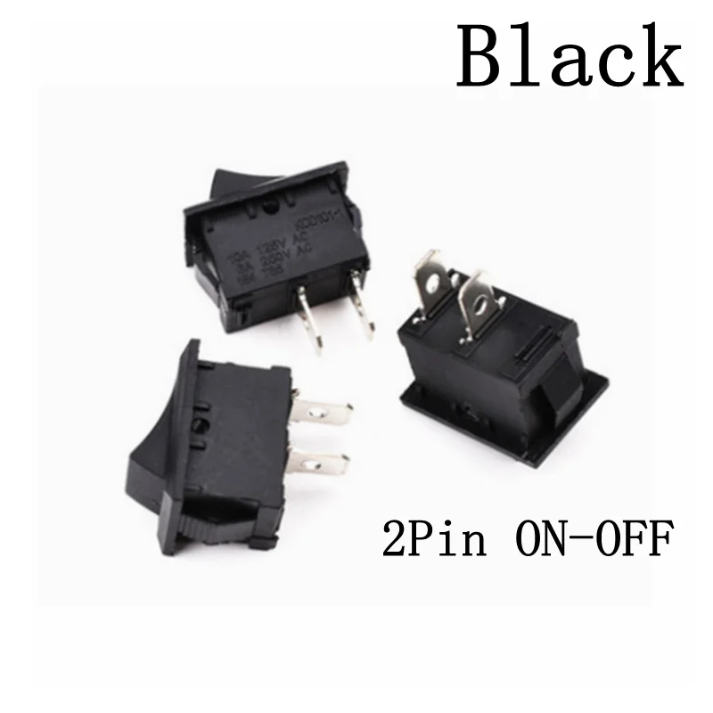 

5-10 шт., клавишный выключатель для лодки, 21*15 мм AC