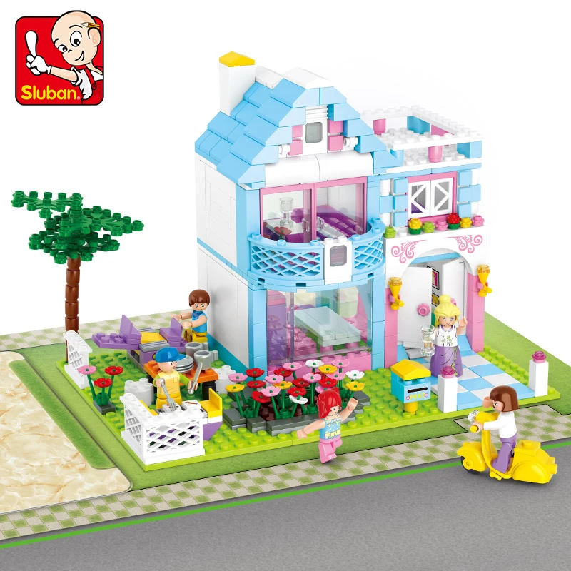 Конструктор детский Садовая Вилла 539 блоков | Игрушки и хобби