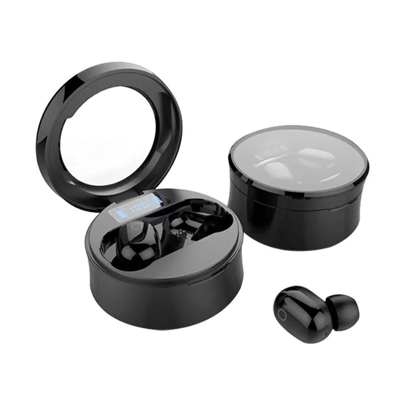 Светодиодный Беспроводной наушники Bluetooth спортивные True стерео Шум