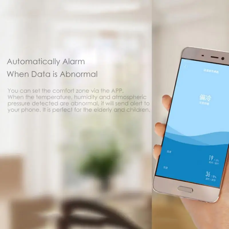 Оригинальный умный датчик давления воздуха Aqara температуры влажности окружающей