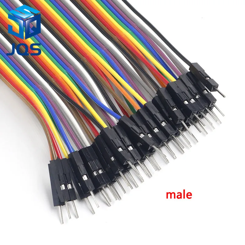 Перемычка Dupont Line 10 см/20 см/30 см штырь гнездо кабель для arduino набор сделай