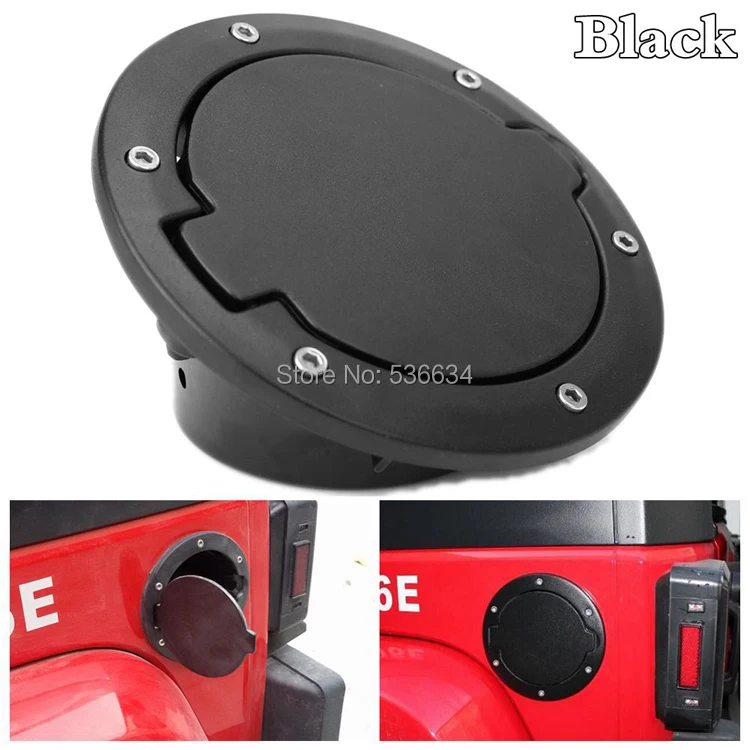 Черная крышка газового колпачка с силовым покрытием дверь топливного бака для