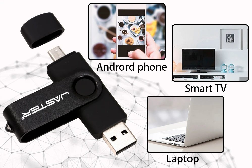JASTER высокоскоростной USB флеш-накопитель OTG флеш-накопитель 128 Гб 64 Гб Usb Флешка 32 Гб 256 ГБ флеш-накопитель для Android смартфонов/ПК