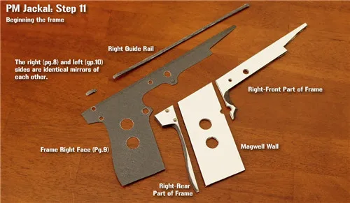 Jackal замок helling-PM 454 Чайка DIY 3D бумажная карточка Модель Строительный набор образовательных игрушек военная модель Строительная игрушка
