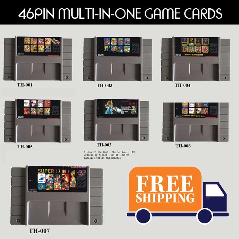 

Игровая карта NTSC, 16 бит, 46 контактов, 8 в 1 /17 в 1