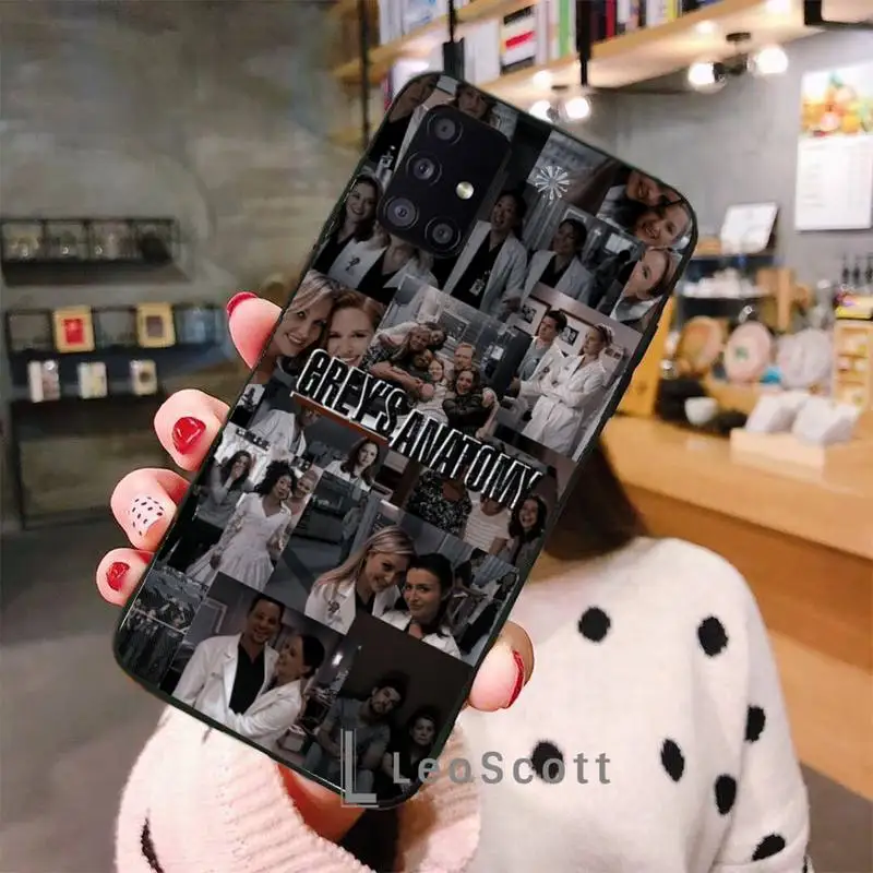 

Grey's anatomy Phone Case For Samsung A40 A50 A51 A71 A20E A20S S8 S9 S10 S20 Plus note 20 ultra 4G 5G