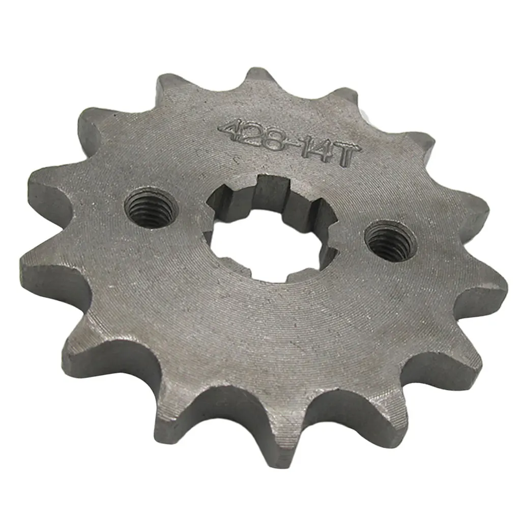 Зубцы 14T 17 мм 428 цепная передняя Звездочка Cog Pit Quad Dirt Bike ATV багги |