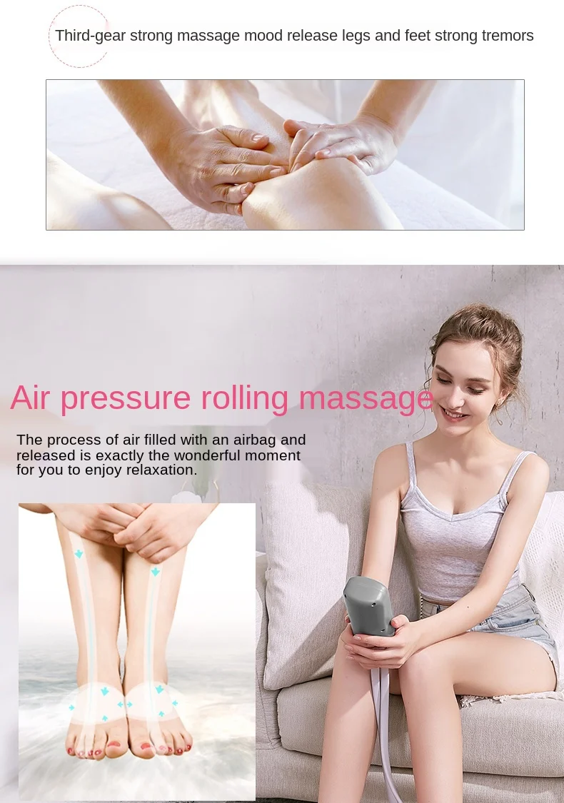 

CY Leg Massage Machine Foot Calf Acupuncture Point Health Care Foot Massager Varicosity Kneading
