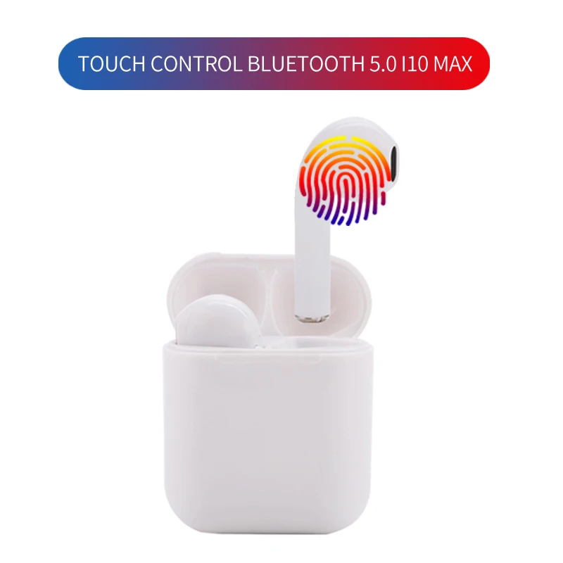 Оригинальный I10 TWS беспроводной Bluetooth 5 0 спортивный адаптер Oordopjes Auriculares Inalambricos Con