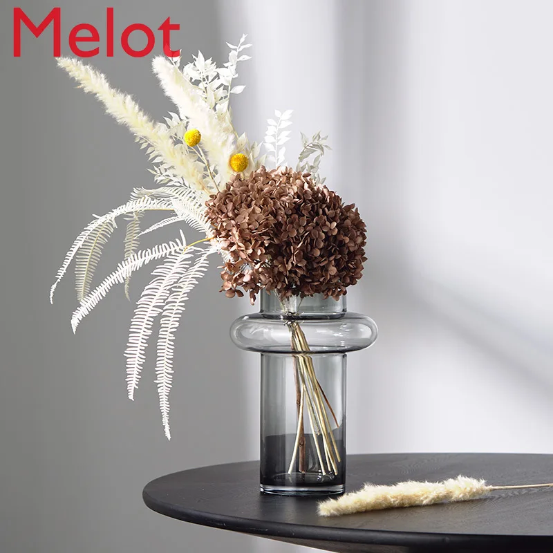 

Flower Pot Flower Bucket Vase Home Room Bouquet Dried Flower Bedroom Bouquet Decorations Handmade Bouquet