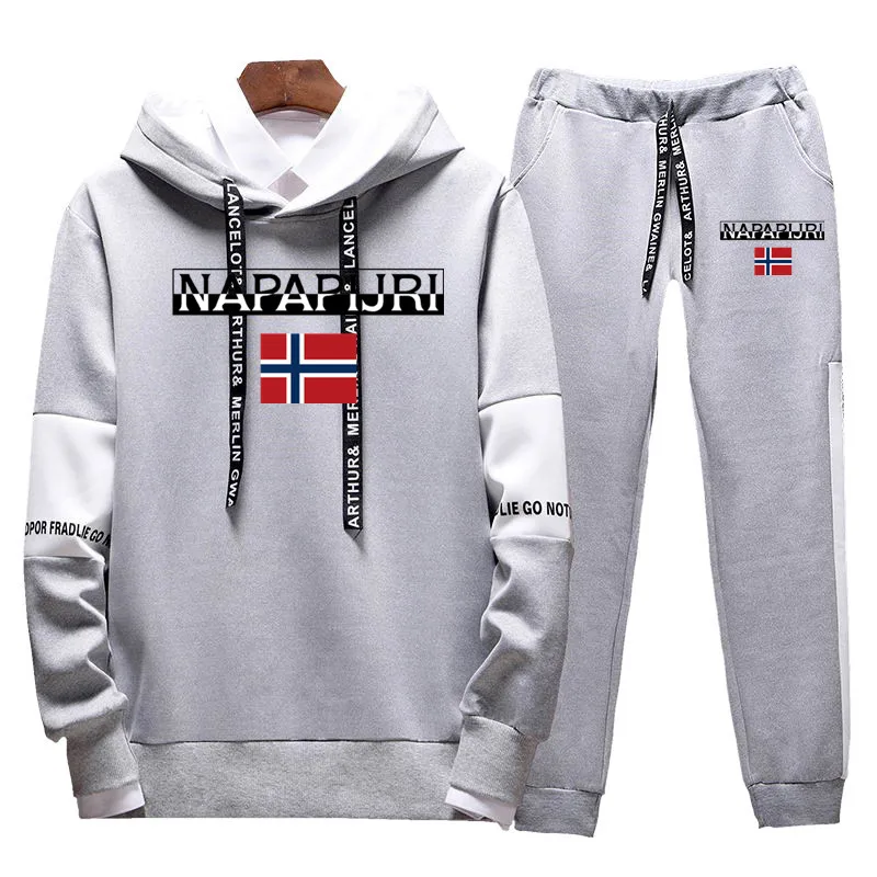 

Tracksuit Men Sets Winter Hoodies Pants 2 Piece Set 2021 Running Hoody Mens Brand Sweatshirt Sport Joggers Sweatpants Suit Male