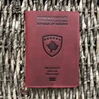 Обложка для паспорта из 100% натуральной кожи, для паспортов