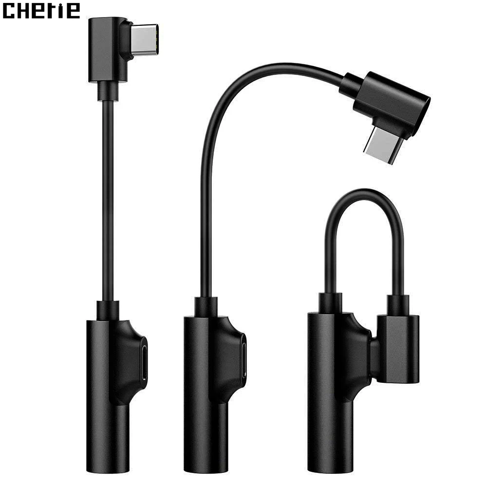 Адаптер Cherie type C 3 5 мм разъем для зарядки наушников samsung huawei Xiaomi Oneplus USB Ключ Aux аудио
