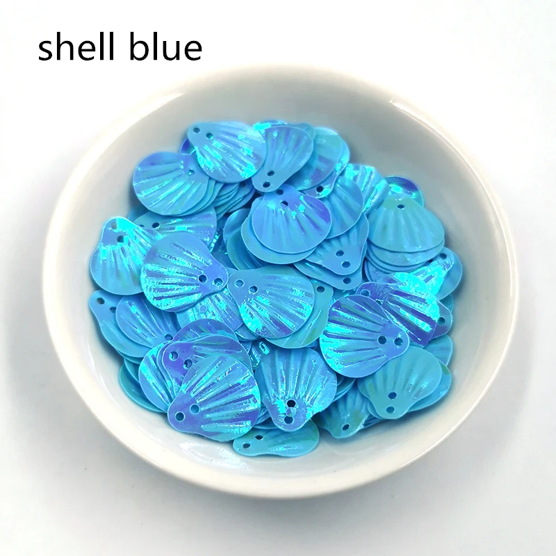 blue 11 г/лот 13 мм оболочка ПВХ свободные блестки шитье ремесло Блестки для свадебного украшения одежды платье колпачки для обуви DIY аксессуар - Цвет: blue