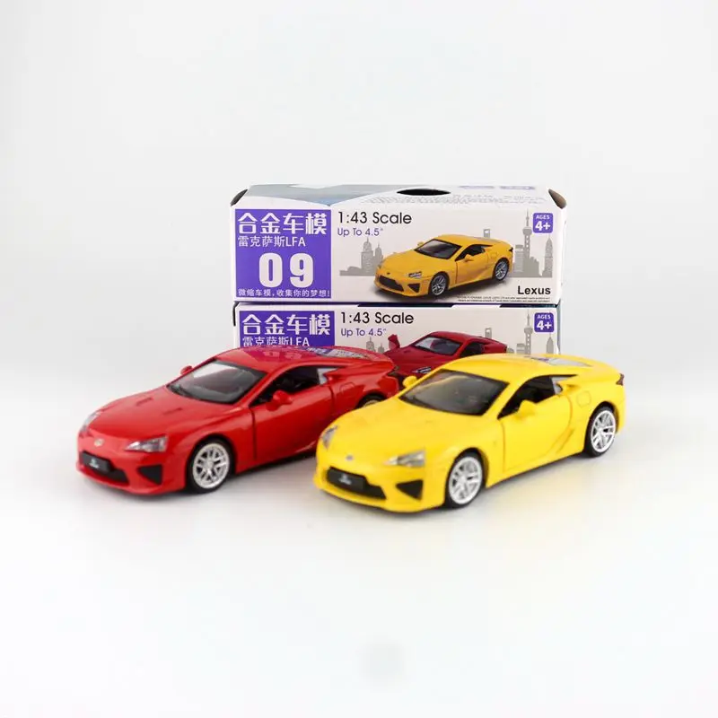 

Модель автомобиля CAIPO 1:43 из сплава Lexus LFA, литой металлический автомобиль для мальчиков, коллекционная игрушка для друзей, подарок для детей