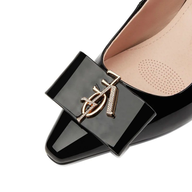 Женская летняя обувь кожаные туфли-лодочки на высоком каблуке с ремешком пятке и