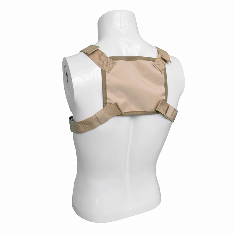 Мужская нагрудная сумка в стиле милитари маленькая уличная жилетка хип хоп