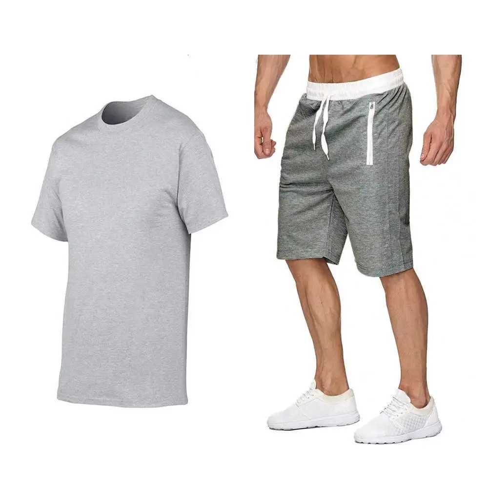 

505 Luxury Brand Spring and Autumn New VIP Men's T shirt + Sports Shorts 2-piece Set Men's Jogging Pants Men's Clothing Set