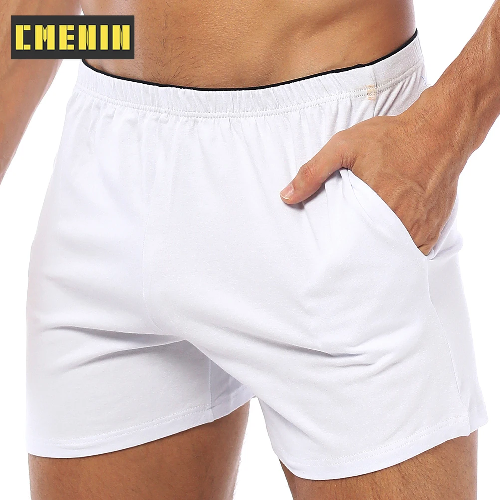 

CMENIN ORLVS High Quality Bamboo Sexy Men Underwear Boxer Trunks Quick Dry Mens Boxershorts Underpants Boxers Striped OR130