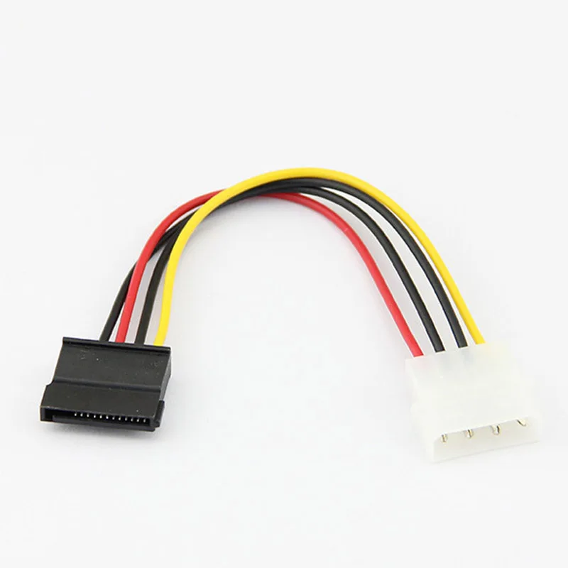 3 шт. адаптер питания 4pin на SATA 15pin 15 см кабель 1X4 Pin 1X15 / разъем EM88 | Компьютеры и офис