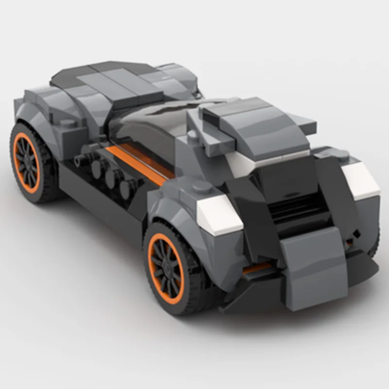 

Arrow Racing Car Model DIY Building Blocks From The Car In Anime MOC 125pcs Bricks Kids Educational Toys Children Gifts