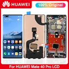Оригинальный ЖК-дисплей без дефектов для Huawei Mate 40 Pro, сенсорный экран с цифровым преобразователем в сборе, замена для Mate40Pro, экран NOH-NX9, NOH-AN00