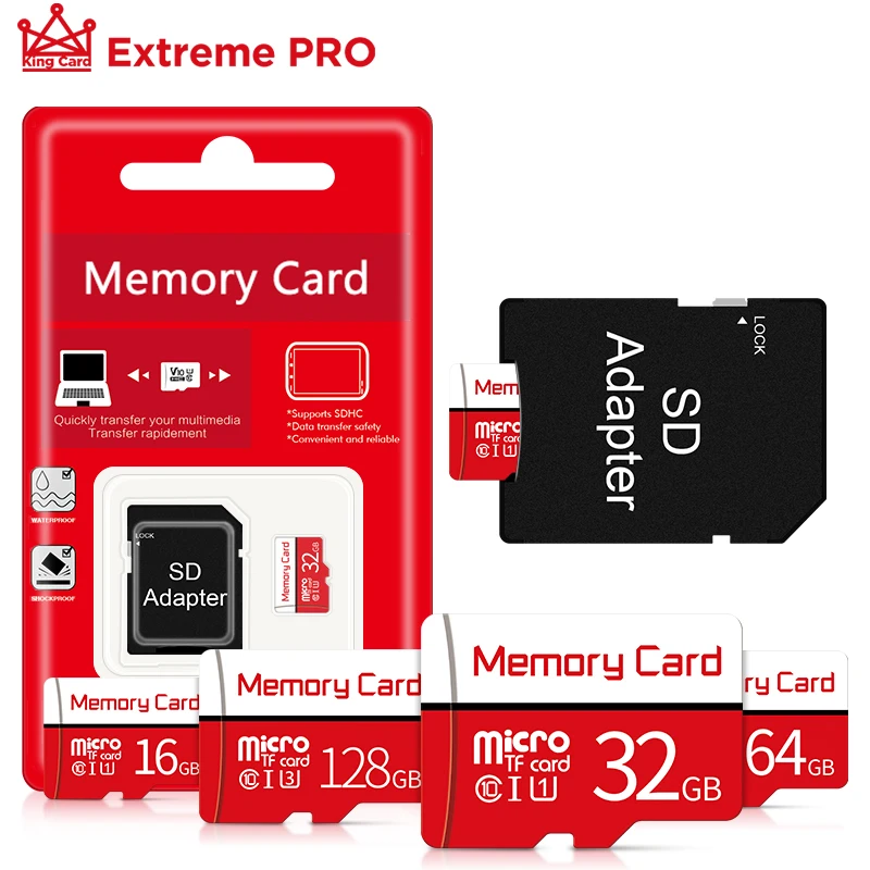 

100% настоящая карта Micro SD TF 256 ГБ 128 Гб 64 ГБ 32 ГБ 16 ГБ 8 ГБ 4G класс 10 Флэш-карта памяти для смартфона/камеры/планшета