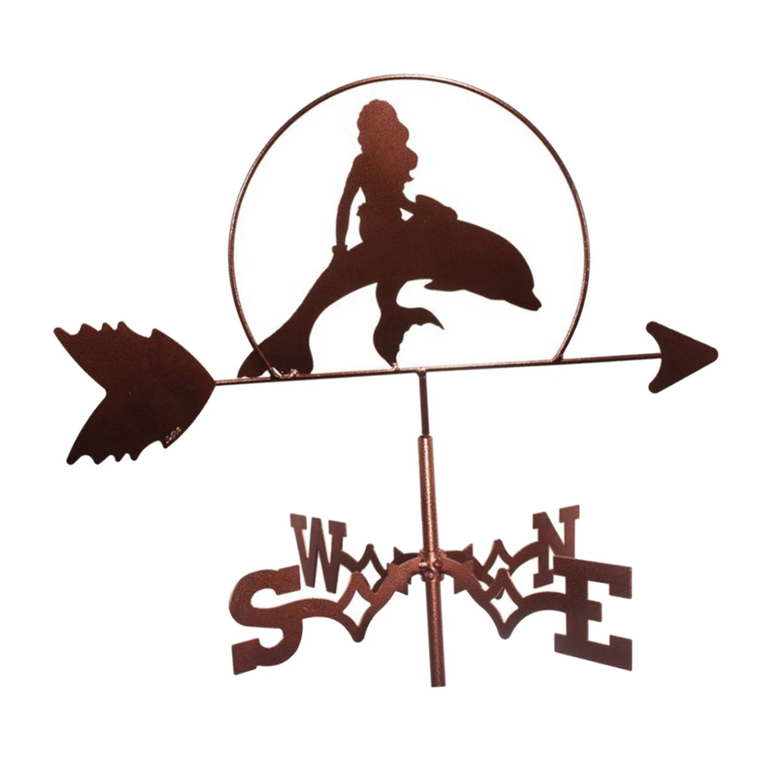 Русалка из нержавеющей стали Погодостойкая крыша навесная лопасть для фермы |