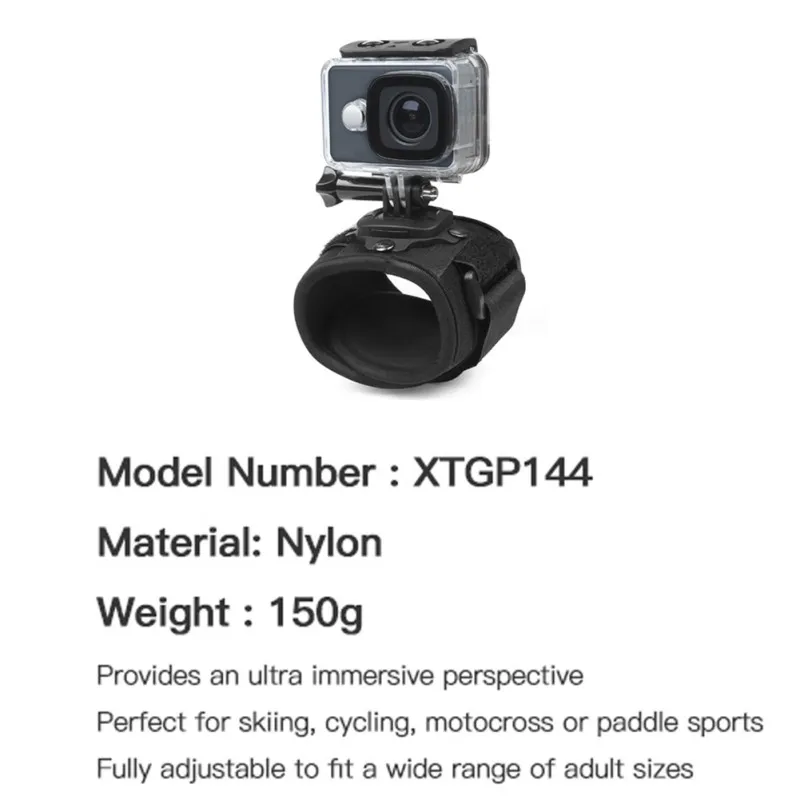 

360 Degree Rotation Hand Wrist Strap for GoPro Hero 7 5 6 4 Session Xiaomi Yi 4K Lite SJ4000 H9 Arm Belt Go Pro Accessory