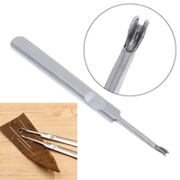 portable accessories uvtype leather craft tool cut off thin leather tool groover skiving tool edge bevel for craft tool