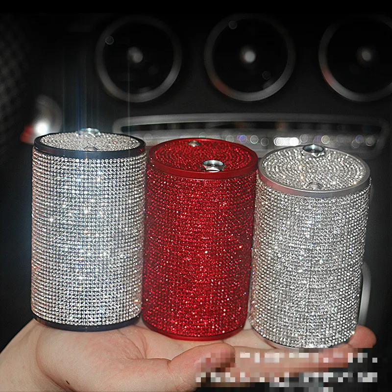 Rhinestone Diamond Lady пепельница для сигарет автомобиля женщин авто аксессуары интерьера