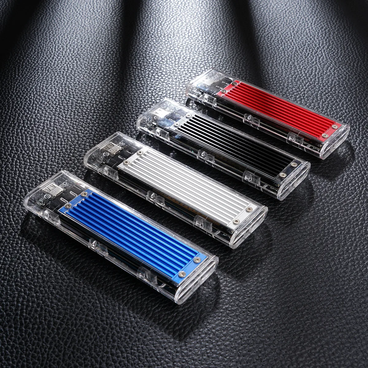 ORICO M2 SSD чехол NVME SSD корпус M.2 для usb type C прозрачный жесткий диск для NVME PCIE NGFF SATA M/B Ключ SSD диск
