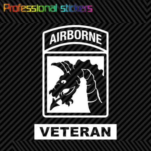 

XVIII 18th Airborne Corps Veteran Sticker Die Cut Vinyl Contingency Corps Stickers for Cars, Bicycles, Laptops, Motos