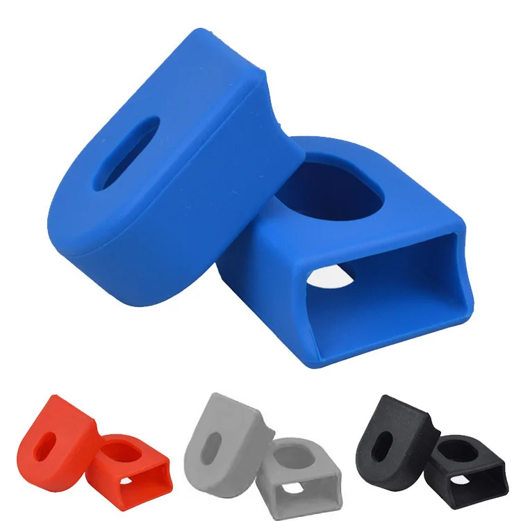 

2pcs Universal Bicycle Crankset Crank Cover Protection Silicone Protector Sleeve For Mountain / Road Cycling Bike Accessories