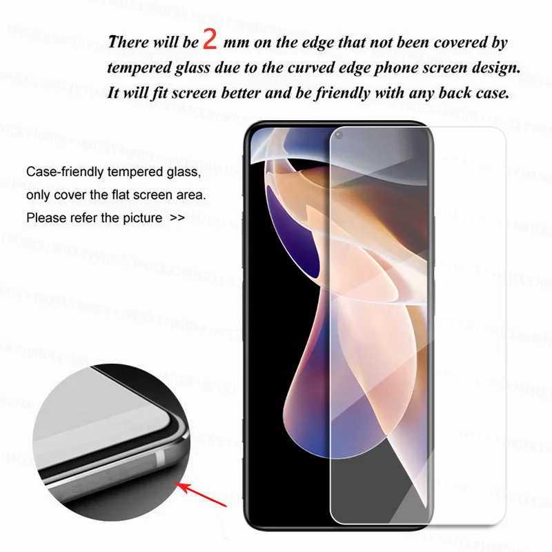 Protector de pantalla para Xiaomi Redmi Note 11 Pro, cristal templado, 5G-1